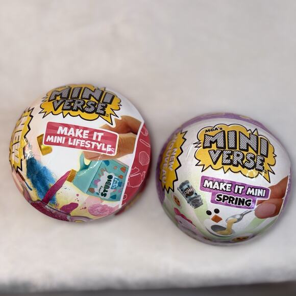 Mini Verse Make It Mini Lifestyle Series 2 AND Make It Mini SPRING Both NEW - Picture 1 of 5